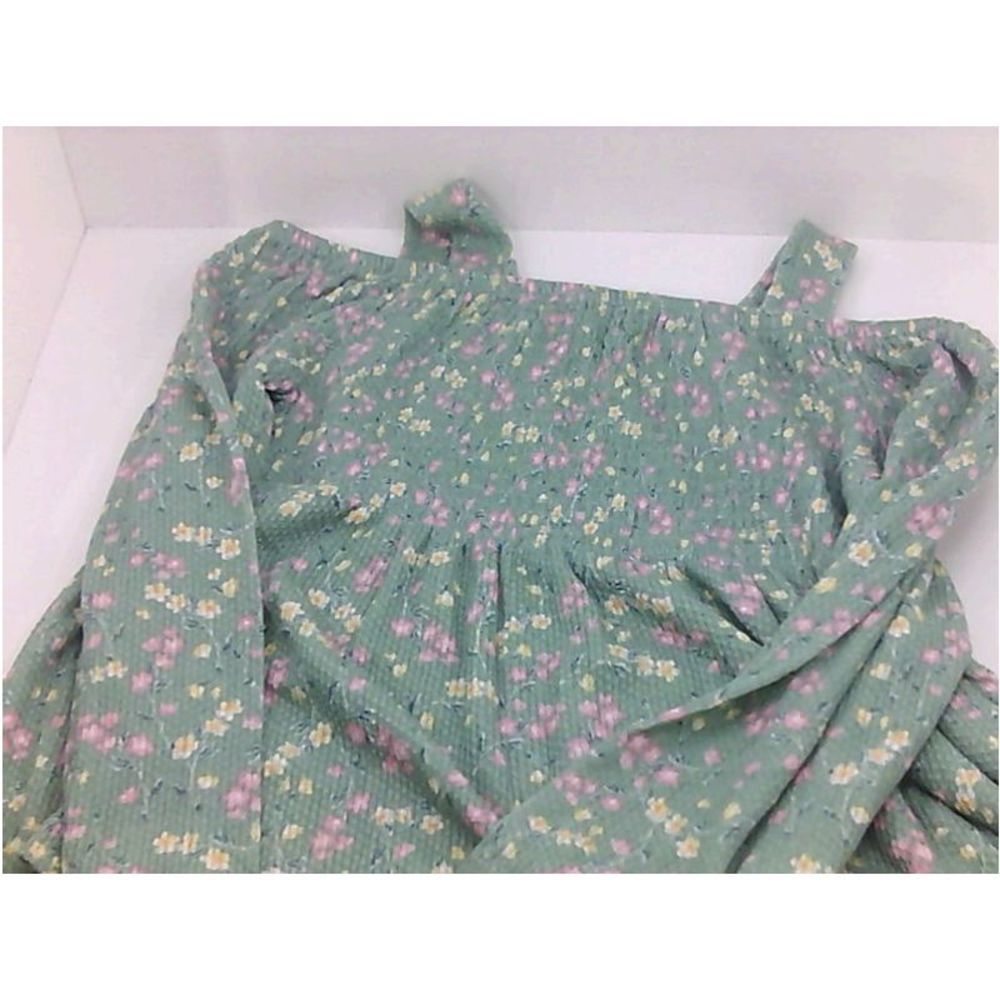Cloudchaser Girls V3SD Blouses & Button-Down Shirt, Light Green, Size X-Large